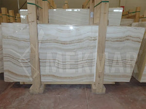 Onyx Vein Cut Slab - 6