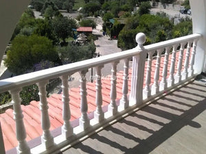 Bianco Ibiza Marble Balustrade - 3