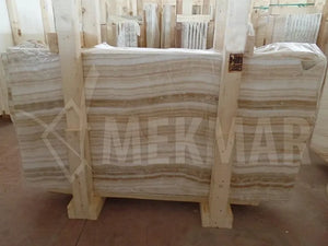 Onyx Vein Cut Slab - 3