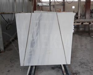 Mende White Marble Slab - 2