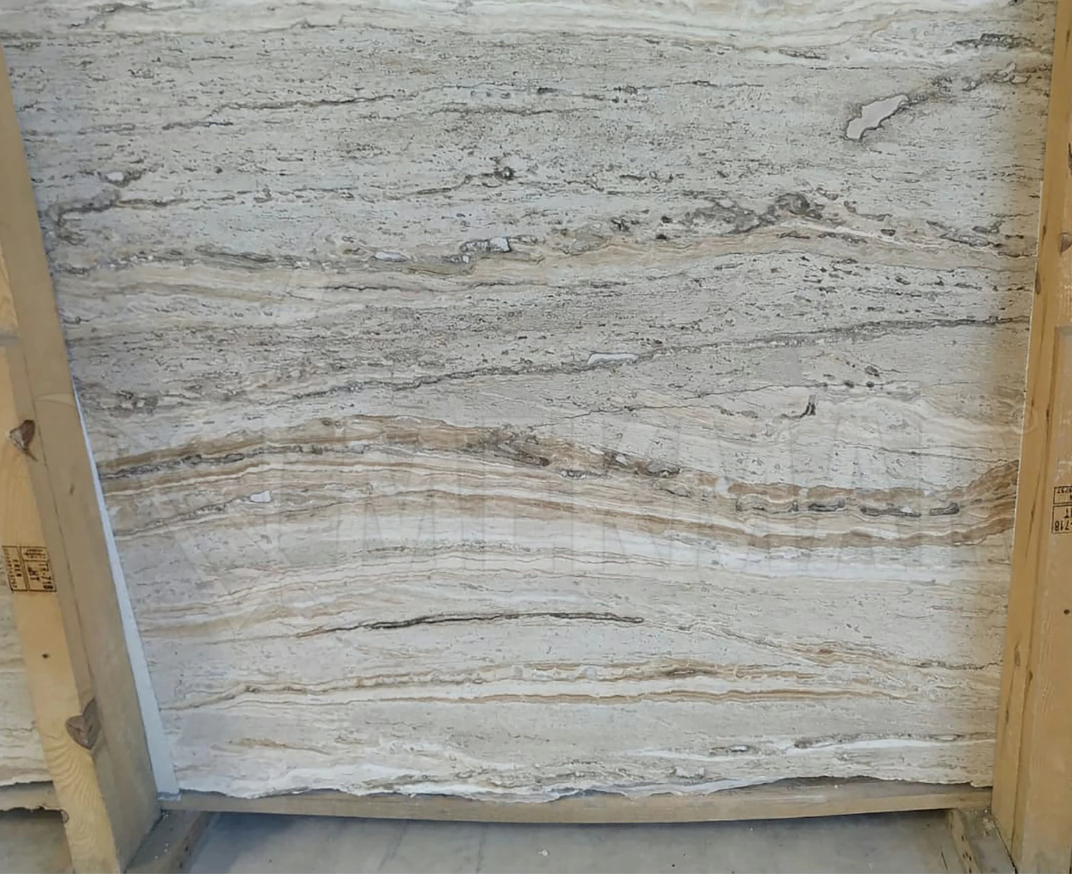 Leonardo Vein Cut Travertine Slab - 2
