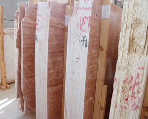 Red Travertine Slab - 6