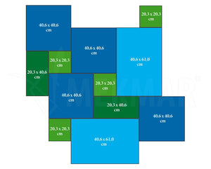 Storm Noche Pattern Set Travertine - 1