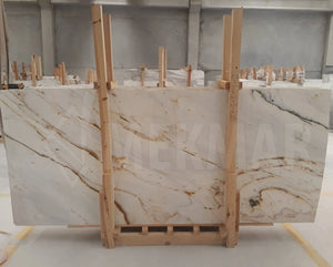 Calacatta Giallo Marble Slab - 5