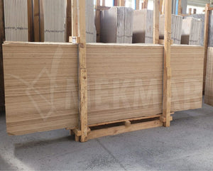 Turkish Moca Cream Limestone Slab - 8