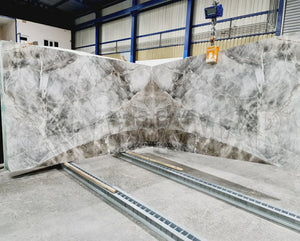 Astan Grey Marble Slab - 5