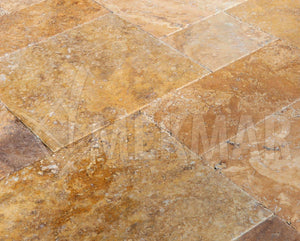 Gold Travertine Pattern Set - 9