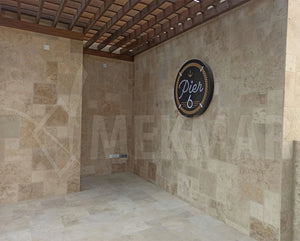 Ensemble de motifs rustiques Scott en travertin - 6