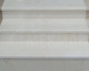 Vanilla Beige Marble Stairs - 5