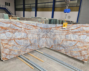 Blue River Marble Slab - 9