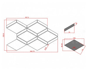 Marble Mosaic MP-CW-S - 5