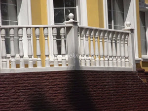 Barandilla de mármol Bianco Ibiza - 1