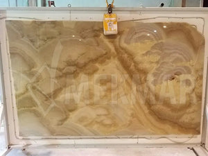 Onyx Honey Comb Slab - 2