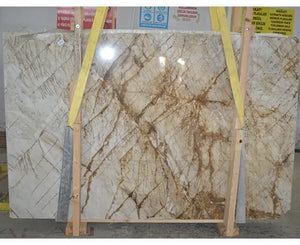 Siena Gold Marble Slab - 4