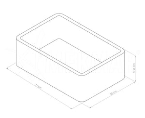 Farmer Sink Model 49 - 3