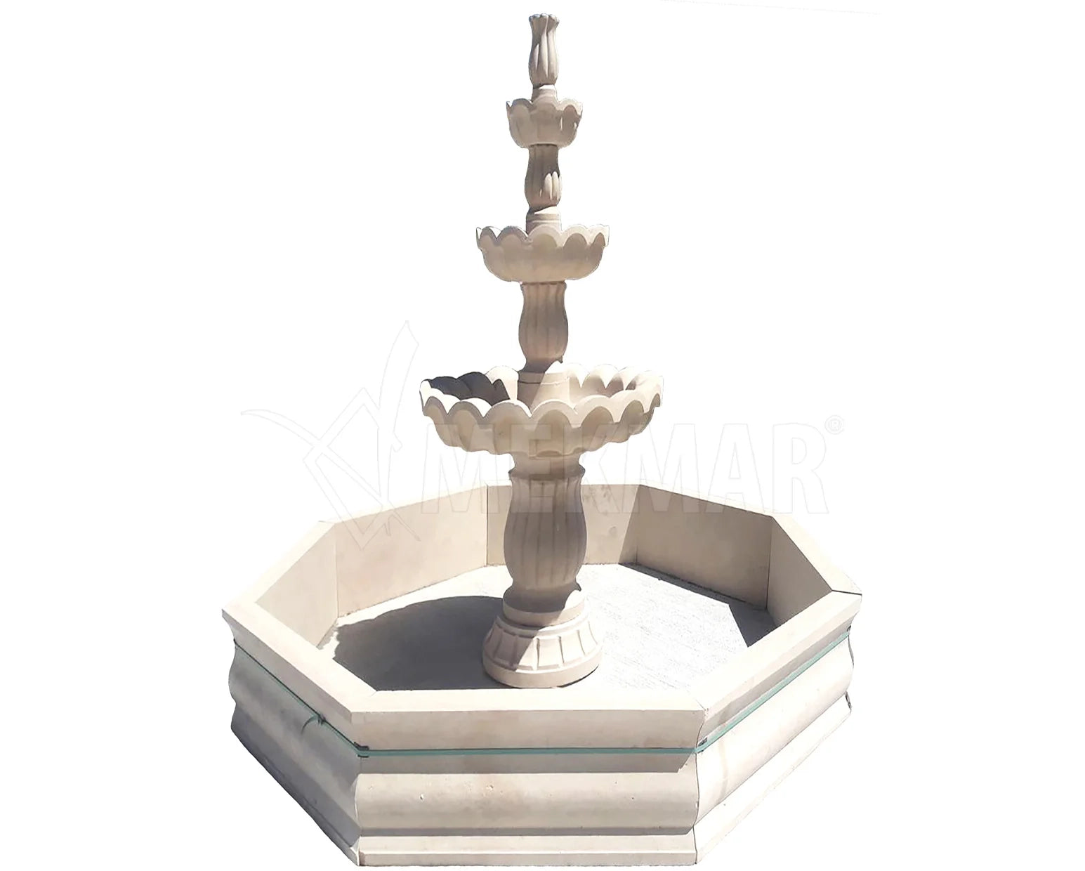 Travertine Fountain Oslo - 2