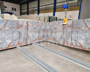 Blue River Marble Slab - 7