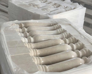 Bianco Ibiza Marble Balustrade - 5