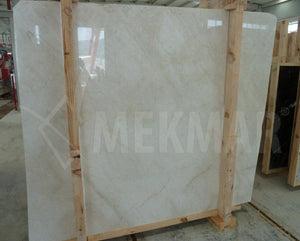 Crema Marfil Marble Slab - 3