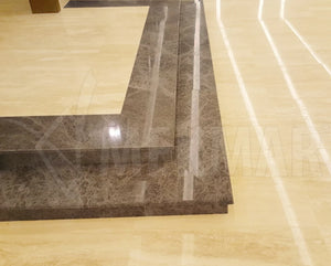 Emperador Dark Marble Stairs - 8