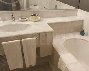 Bianco Ibiza Marble Countertop - 9