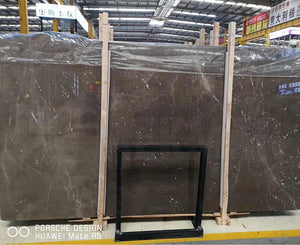 Olive Brown Marble Slab - 2