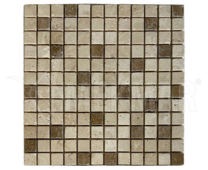 Mosaïque en travertin TT-CN-22 - 1