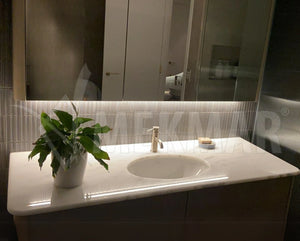 Bianco Ibiza Marble Countertop - 5