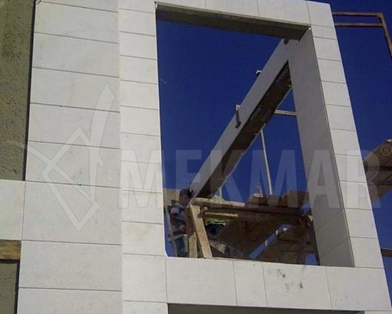 Bianco Ibiza Sandblasted Marble - 2