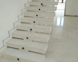 Vanilla Beige Marble Stairs - 2