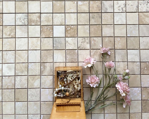 Mosaico de travertino TF-P-44 - 1