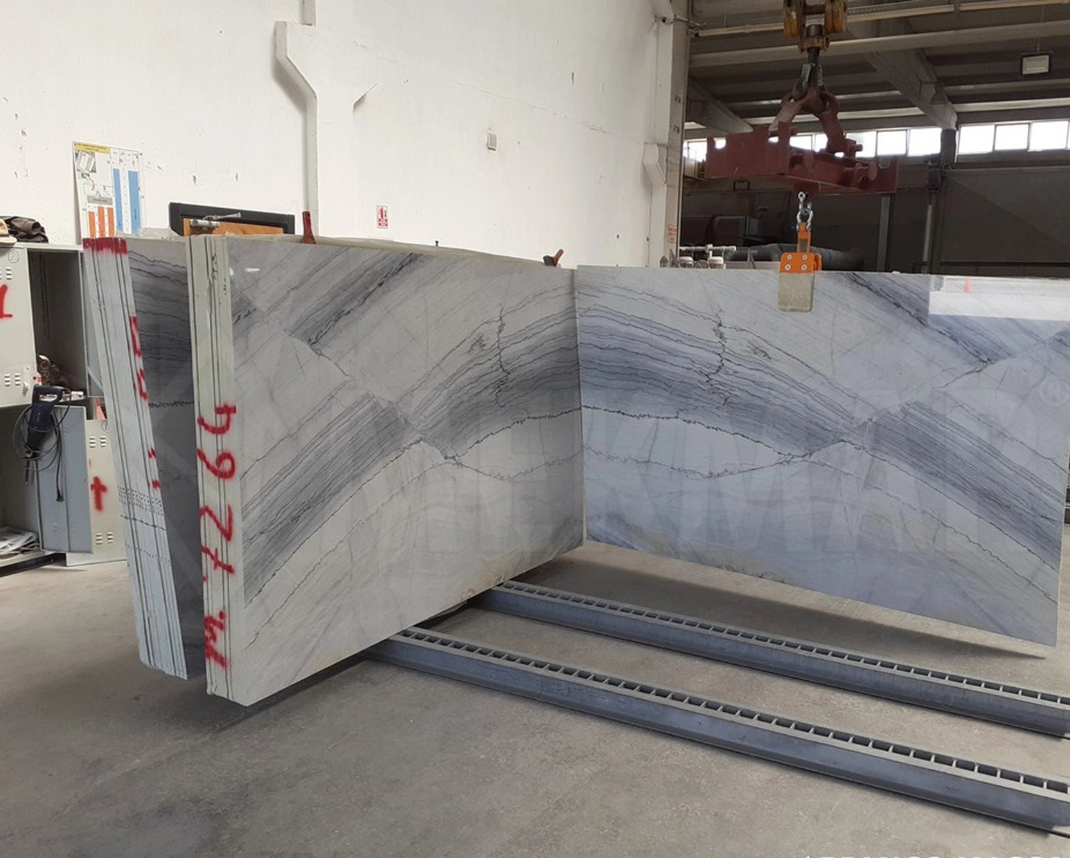 Massa Blanca Marble Slab - 2