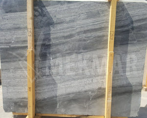 Puffin Grey Vein Cut Marble Slab - 3
