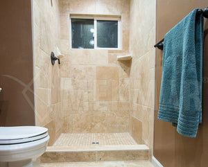 Conjunto de motivos clásicos en travertino - 5