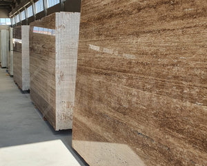 Noche Vein Cut Travertine Slab - 8