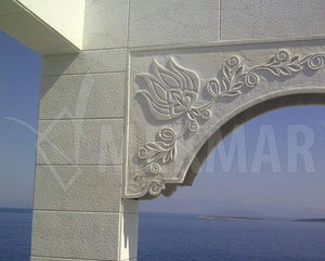 Bianco Ibiza Sandblasted Marble - 5