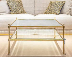 Bianco Ibiza Marble Square Table Top - 9