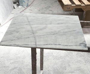 Bianco Ibiza Marble Square Table Top - 3