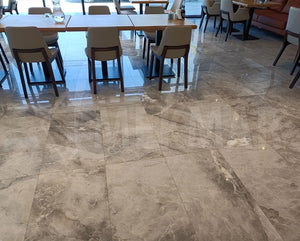 Cloudy Grey Marble - 8