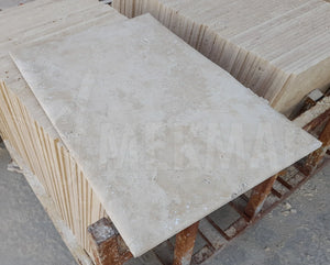 Ensemble de carreaux en travertin classique, motif « Pillowed » - 8