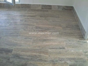 Silver Vein Cut Travertine Slab - 10