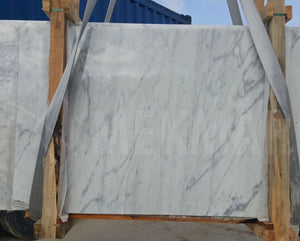 Carrara White Marble Slab - 8