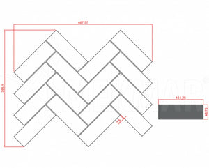 Marble Mosaic MP-G-H515 - 8