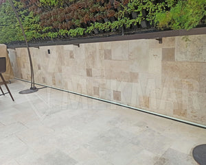 Ensemble de motifs rustiques Scott en travertin - 9