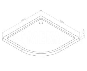 Shower Tray Model 62 - 4