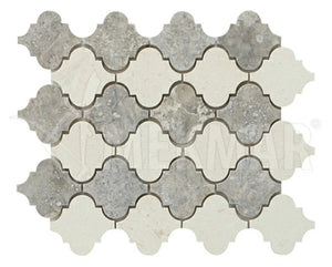 Mosaico de travertino y piedra caliza DP-LBS-LN - 1