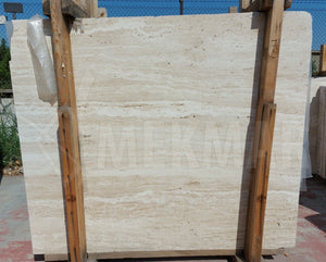 Classic Vein Cut Travertine Slab - 9