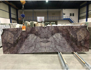 Lilac Dark Marble Slab - 2