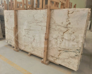 Calacatta Giallo Marble Slab - 7