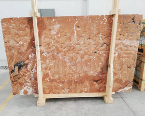 Rosso Alicante Marble Slab - 8